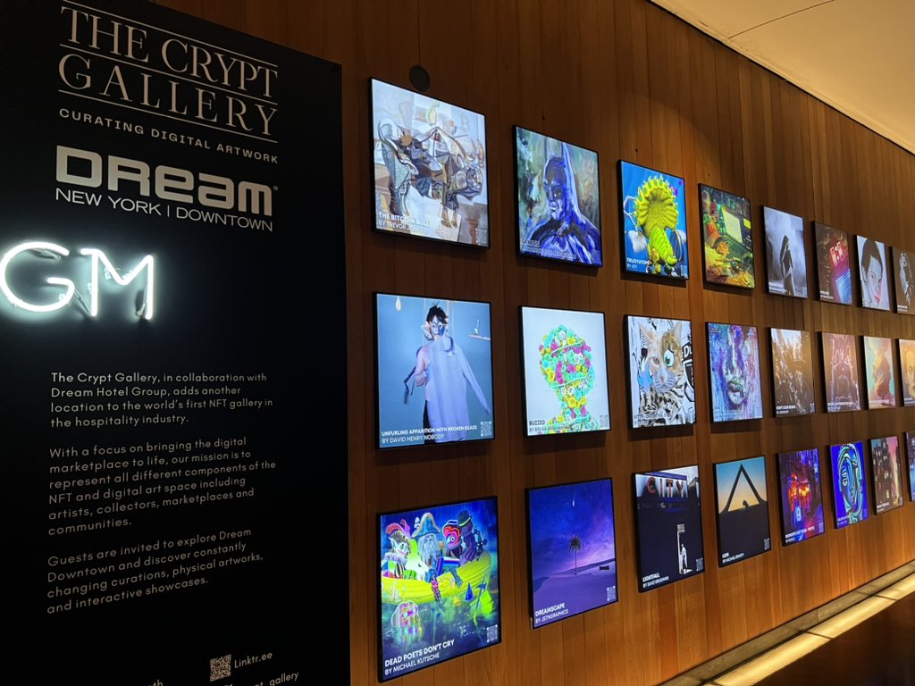 Vignesh M (@vigneshmarkandu) on Twitter photo Finally made it to <a href="/crypt_gallery/">The Crypt Gallery</a> and glad to see <a href="/dave_krugman/">Dave 🏁 🏁 🏁</a> <a href="/bryanbrinkman/">Bryan Brinkman</a> <a href="/JNSilva_/">J. N. Silva</a>. Here for the <a href="/unboundedcap/">Unbounded Capital</a> summit. If anyone’s here in NYC, stop by. Here from 7-7. #UCinNYC2023 Finally made it to <a href="/crypt_gallery/">The Crypt Gallery</a> and glad to see <a href="/dave_krugman/">Dave 🏁 🏁 🏁</a> <a href="/bryanbrinkman/">Bryan Brinkman</a> <a href="/JNSilva_/">J. N. Silva</a>. Here for the <a href="/unboundedcap/">Unbounded Capital</a> summit. If anyone’s here in NYC, stop by. Here from 7-7. #UCinNYC2023
