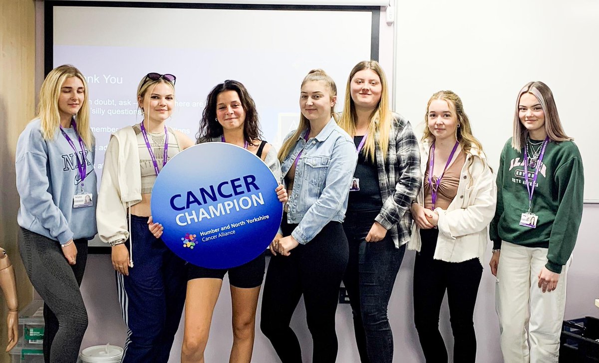 HNYCancer's tweet photo. Dr Tami Byass, a GP in Humber and North Yorkshire, explains how our #CancerChampions programme is helping to equip people with the knowledge needed to raise awareness, and encourage early diagnosis of cancer, within local communities. 

#HNYCAconference2023 https://t.co/NEA7sXyHhU