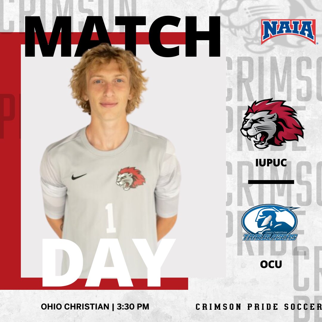 IUCAthletics's tweet photo. ⚽️ Crimson Pride Men’s Soccer
🆚 Ohio Christian 
🏟️ Circleville, OH
🕔 3:30 PM
💻 https://t.co/PgEPZ9jPwm

#rollpride https://t.co/rm48bNpgYR