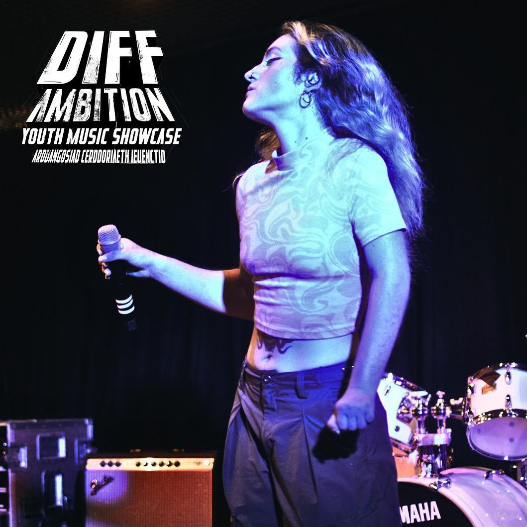 Diff Ambition is a series of free live music showcase events for 12-18 year olds. Providing a platform for young performers to play and experience music in the city!

🗓️27 Sep 5:30-8:30pm
📍Clwb Ifor Bach
 🎟️Free eventbrite.co.uk/e/diff-ambitio… 

Supported by @FOR_Cardiff
