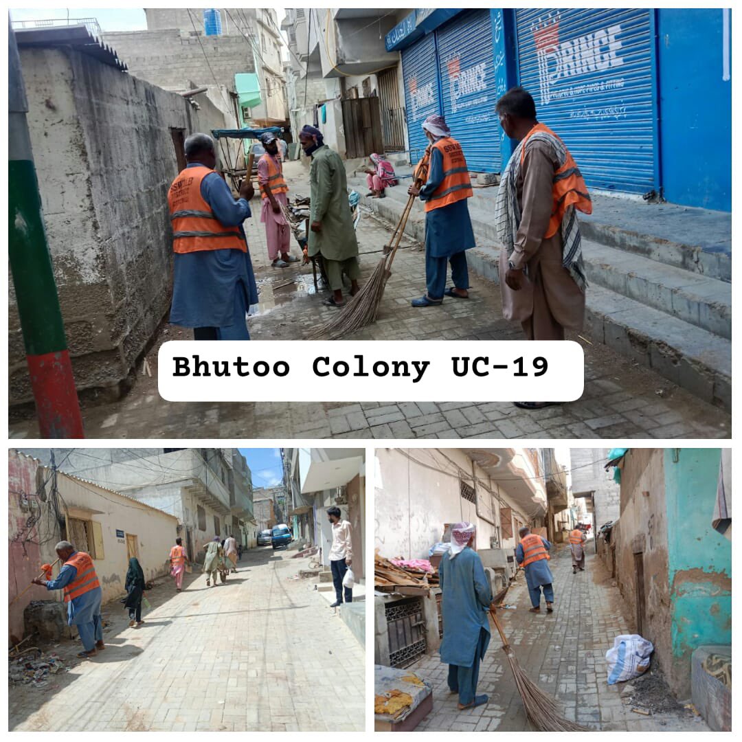 As TMC North Nazimabad sanitation work is still being carried out. 

#hazimbangwar #northnazimabad #cleannorthnazimabad