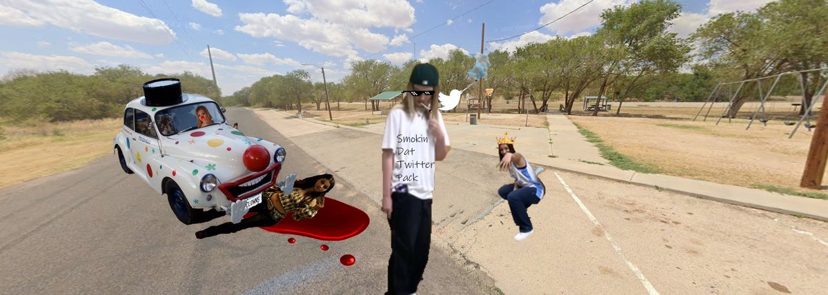 TylerGrove64's tweet photo. That fight was crazy but, where she get dat clown car doe? https://t.co/bBJdtSt2AZ