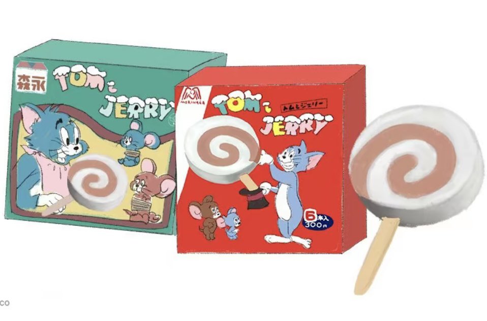 00mami33's tweet photo. トムとジェリーのアイス懐かしい食べたい🍭
#TOM_JERRY https://t.co/ygxOvYgZ6G