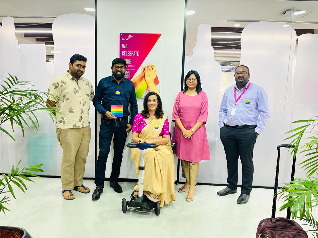 Glad taking baby steps in building #Inclusive Working Environment by building #LGBTQ+ Allyship community in @ThisIsReckitt #GlobalHub #Hyderabad 

We arranged a Human Library Session for beginning of Awareness.

Delighted to have met the respected Padma Sri Dr. Niru Kumar