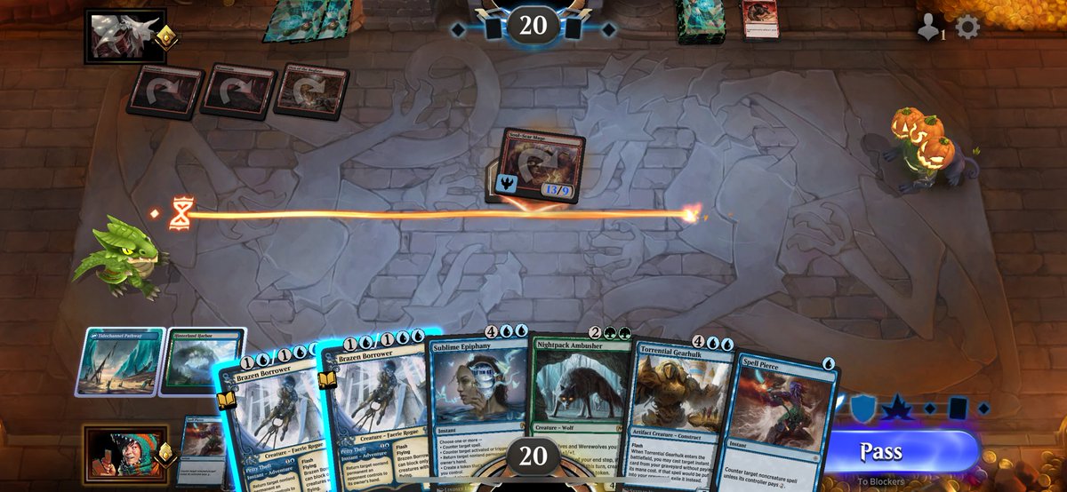 LeroyHayabusa's tweet photo. Just a little Petty Theft 🧚#Explorer #MtGArena #mtg #mtga #magicthegathering #Magic #SimicFlash https://t.co/QC0jGZ10R5