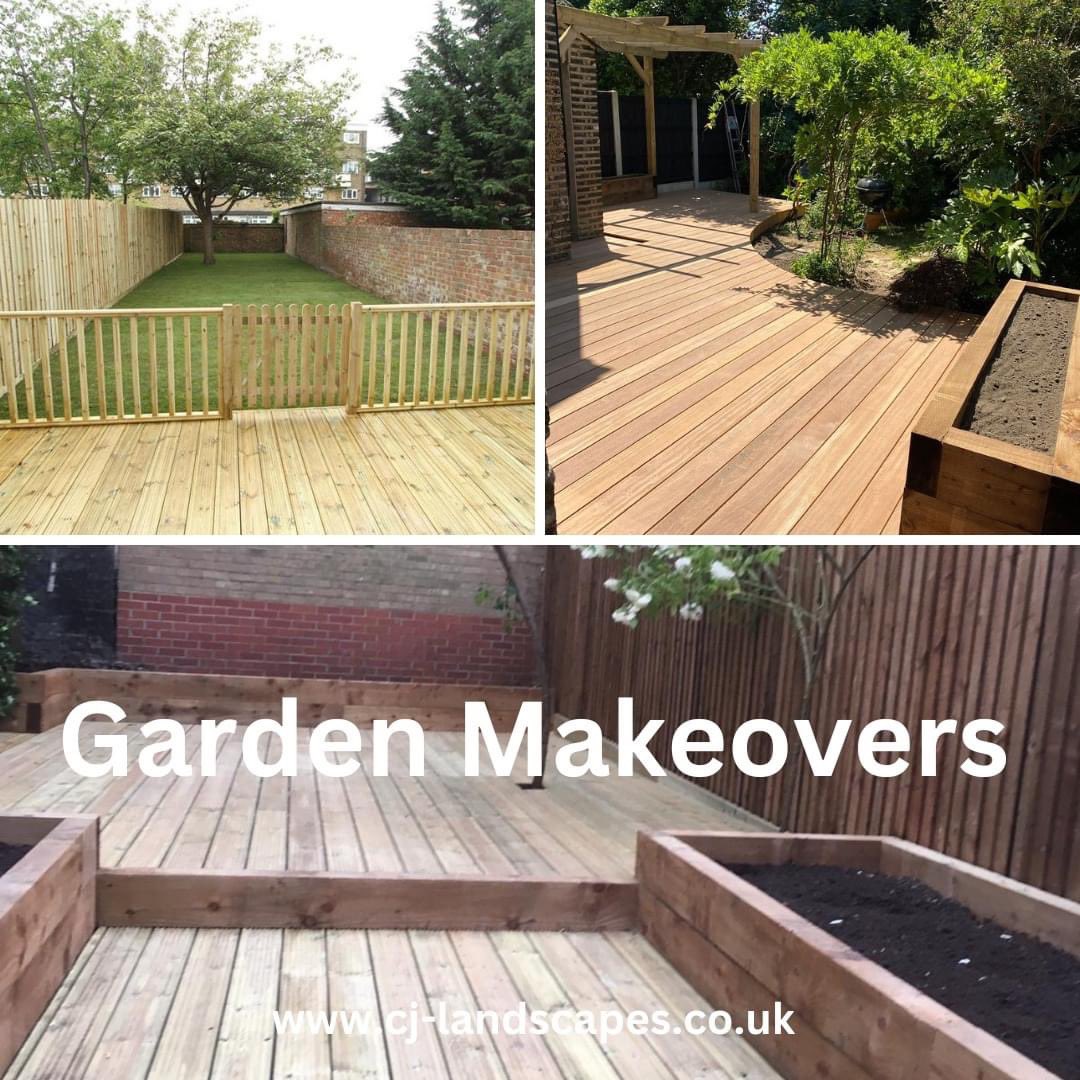CJLandscapes's tweet image. Just some of our decking garden makeovers. We install paving, brickworks and lawns too as part of our projects. To arrange a free consultation please email info@cj-landscapes.co.uk #decking #gardenmakeover #deckingproject #walthamforest #hackney #newham #redbridge #towerhamlets