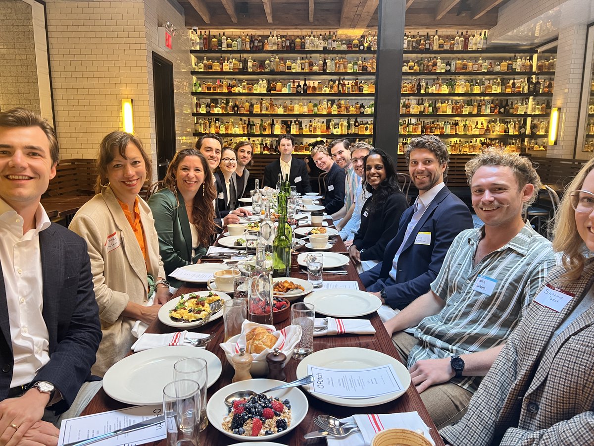 We're all in this together! 🌎 Wonderful to get our project partners together at #ClimateWeekNYC to celebrate CDR wins Thank you @CarbonCure @CarbonStreamer @PachamaInc @weareflowcarbon @Aspiration @undocarbon @SecuritiesEco @AndesBio @CarbonCaptureUS Planboo @Carbon_Built