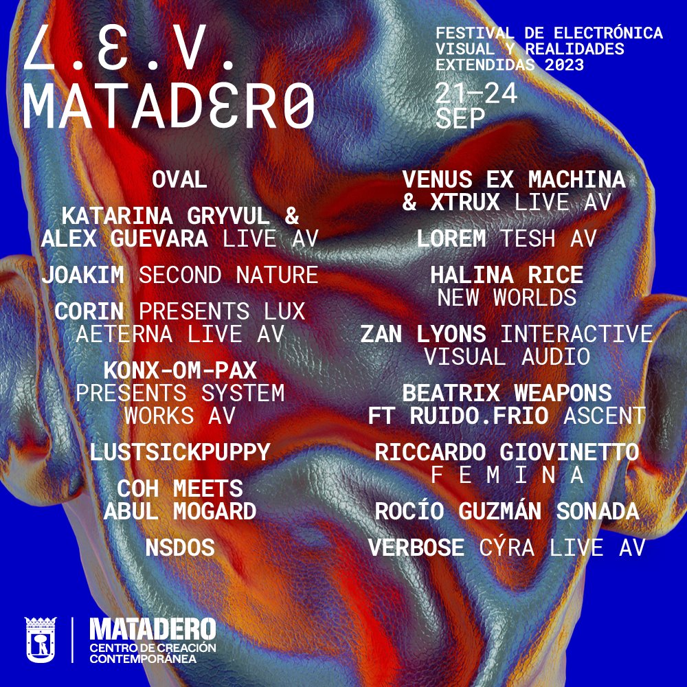 I’m performing live in Madrid tomo evening at @levfestival 

@Planetmurecords @superpanghq