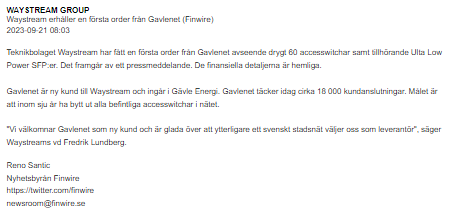 Värmdöinvesteraren tweet media