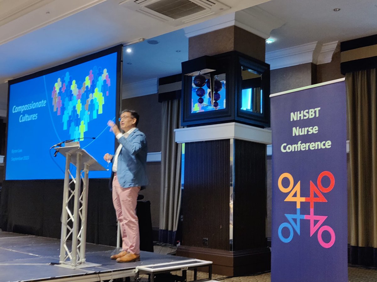 Another fantastic NHSBT Nurse conference. Inspiring speakers, including our incoming Director of Nursing. Thank you team for engaging, sharing and collaborating . You all make this a great place to work. #oneNHSBTteam #nhsbtnursing