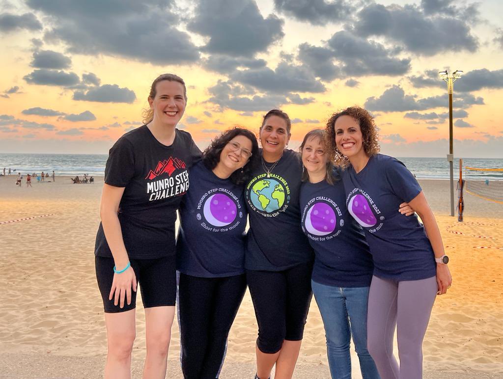 IsraelPeakers's tweet photo. Last night we had an awesome #peakermeetup down at the sea putting in a steps for the #moonrostepchallenge in support of @bloodcancer_uk with a walk. We laughed, talked, ate, posed for a million and one photos &amp; most of all enjoyed each other’s company.💜
#mpc2023 https://t.co/quwsEhwUwJ