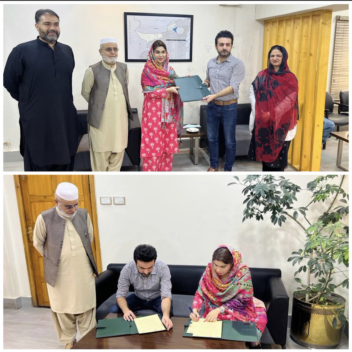 Dr. Gul Sabeen Azam Ghorezai (@drgulsabeenaza1) on Twitter photo MoU signing of MNCH Prog & BHCIP to strengthen the community midwifery component, referral from community to DHQ & tertiary care along with awareness raising in Qta, Pishin, Killa Abdullah & Chaghi <a href="/CMOBalochistan/">Chief Minister's Office Balochistan</a> <a href="/HealthDepartme5/">Health Department, GoB</a> <a href="/mnch_of/">MNCH Program Health Department govt of Balochistan</a> MoU signing of MNCH Prog & BHCIP to strengthen the community midwifery component, referral from community to DHQ & tertiary care along with awareness raising in Qta, Pishin, Killa Abdullah & Chaghi <a href="/CMOBalochistan/">Chief Minister's Office Balochistan</a> <a href="/HealthDepartme5/">Health Department, GoB</a> <a href="/mnch_of/">MNCH Program Health Department govt of Balochistan</a>