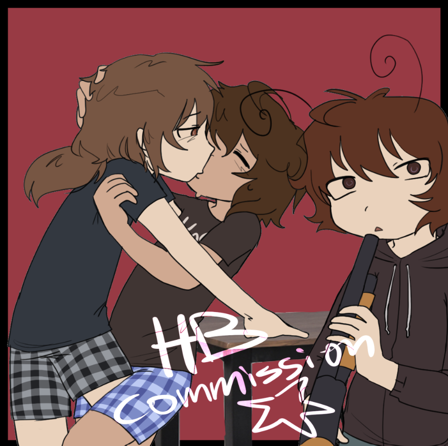 danoc3st's tweet photo. this is the best commission ive ever done
#makeoutsesh #art https://t.co/v9QsVBC806