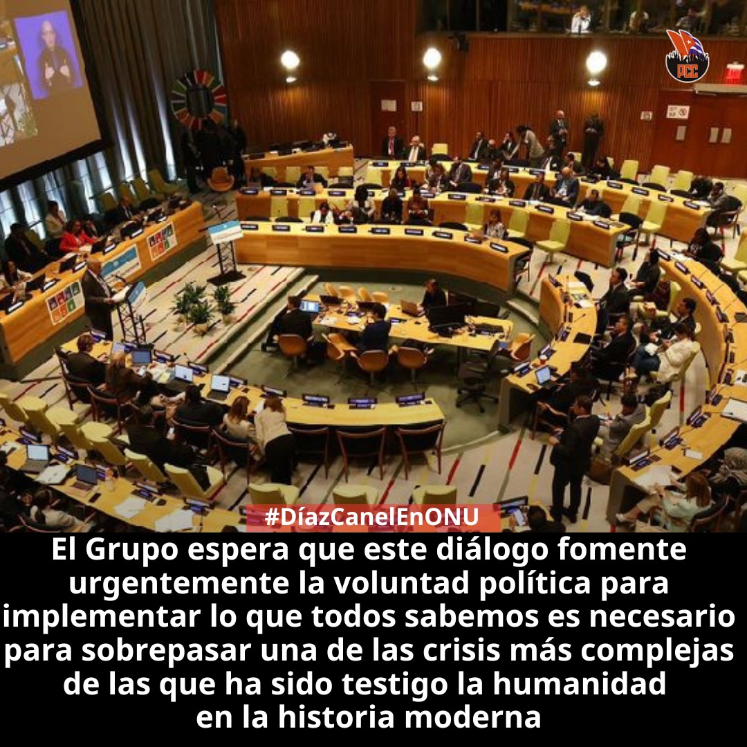 #Cuba 🇨🇺 tiene sobrada experiencia para compartir saberes.  La fabricación de nuestras propias vacunas que salvaron al país en un tiempo muy duro, es un ejemplo de los tantos que tenemos para ofrecer. 

#DíazCanelEnONU #ElSurTambiénExiste