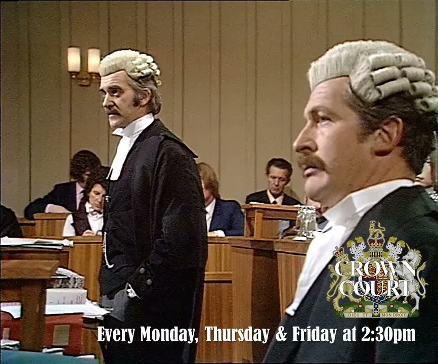 TalkingPicsTV's tweet photo. Surprising developments and revelations in day two of the libel case in the CROWN COURT (1973) at 2:30pm #TPTVsubtitles features #BruceBoa #FredricAbbott #BarryJackson https://t.co/P7OAtCG0o4