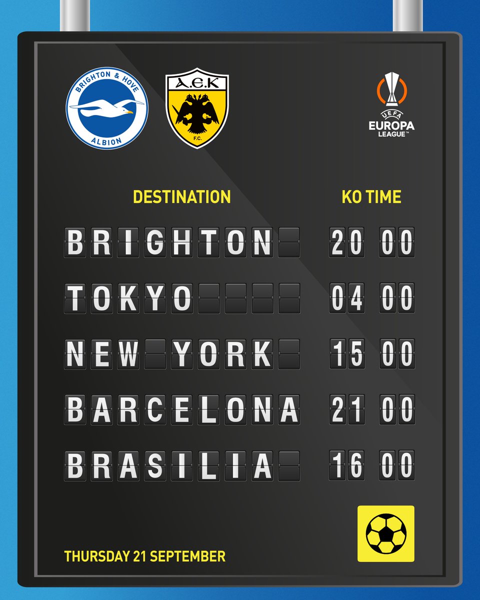 Brighton & Hove Albion tweet media
