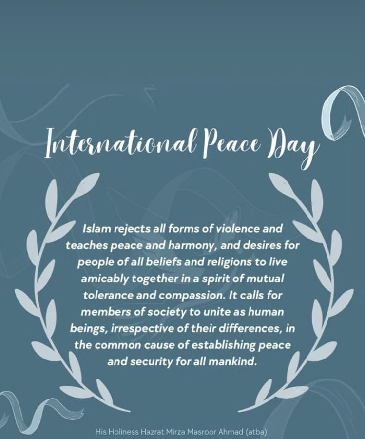 Happy International Peace Day #loveforallhatredfornone #islamahmadiyya #lajna