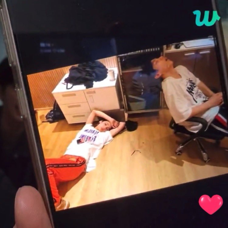 translatingTXT's tweet image. soobin and kai during their trainee days when they’d try to endure it and stay awake but they’d end up falling asleep 🥹