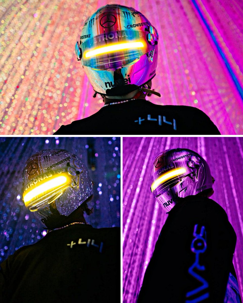 B24PT's tweet photo. O capacete de Lewis Hamilton para o GP do Japão está incrível 🛸 https://t.co/ev8RKnZzRs