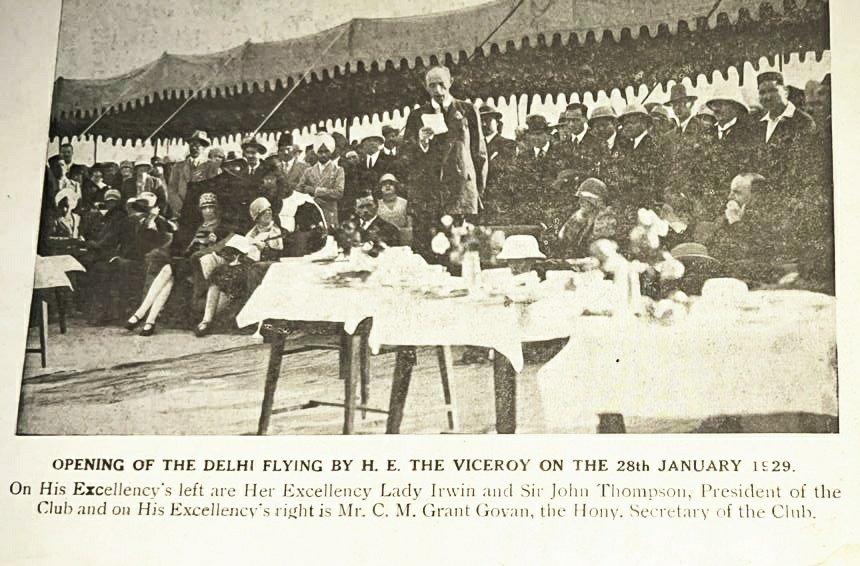 SisiraKantDash's tweet photo. #Delhi #Flying #Club #inauguration 28th Jan 1929. Pic credit Mr. Anand Verma ex #DFC. https://t.co/qNpUqZVqg6