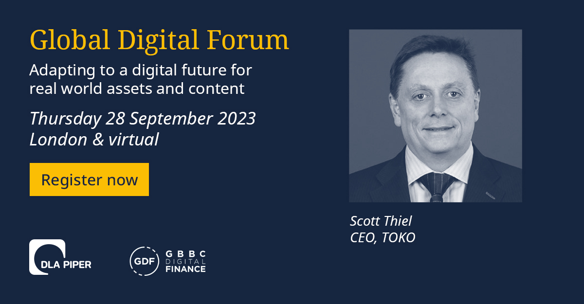 ScintillaNet's tweet image. Our CEO @DLThiel1 and fellow panelists will be speaking at the @DLA_Piper and @GlobalDigitalFi Global Digital Forum on Sep 28.
@KristiSwartz3 
@abdulhbasit  
@dracarb 

Agenda and registration✍
dlapiper.com/events/2023/09…

#DLAPiper #GDF #RWA #MiddleEast #Asia
 @EmmaSJoyce1
