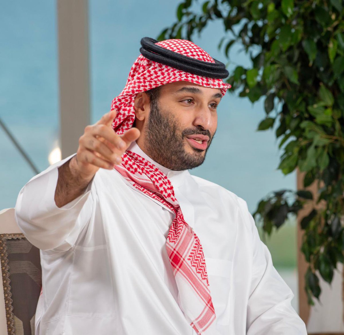 ولي العهد الأمير محمد بن سلمان:

ما أحاول فعله هو إعادة السعودية إلى المسار الصحيح.

-