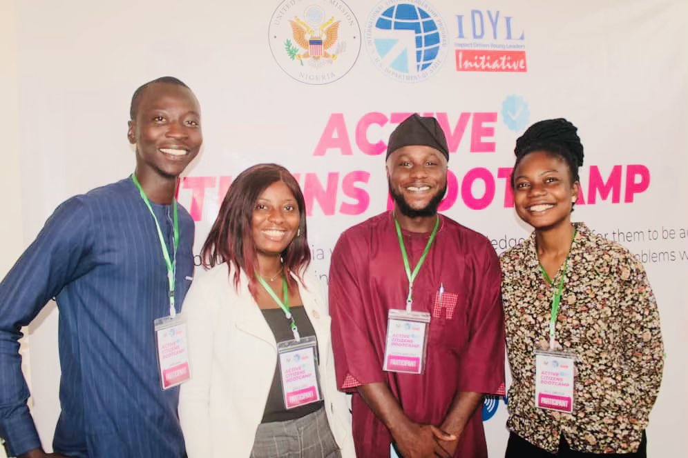 It’s been an awesome moment of Human Optimization getting refined from the crème de la crème so at to become better & active citizens of our society .. Shout out to @Ovonicely @IDYLinNg @WIDEF @USinNig for giving us the privilege to be refined .