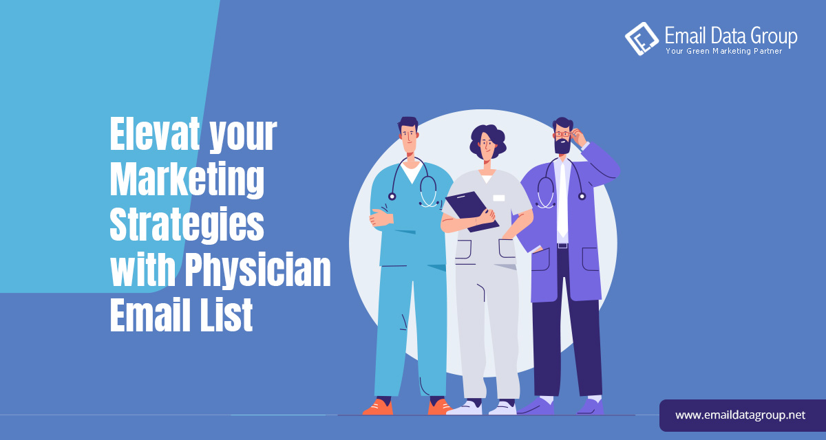 EmailDataGroup's tweet photo. With the Physician Email List, you can precisely target your marketing efforts to specialists, locations, or even individual practitioners. Say goodbye to generic campaigns and hello to tailored messages. Get your counts @ https://t.co/Hqj6uQAqWh

#healthcaremarketing https://t.co/3u3N80PMEO