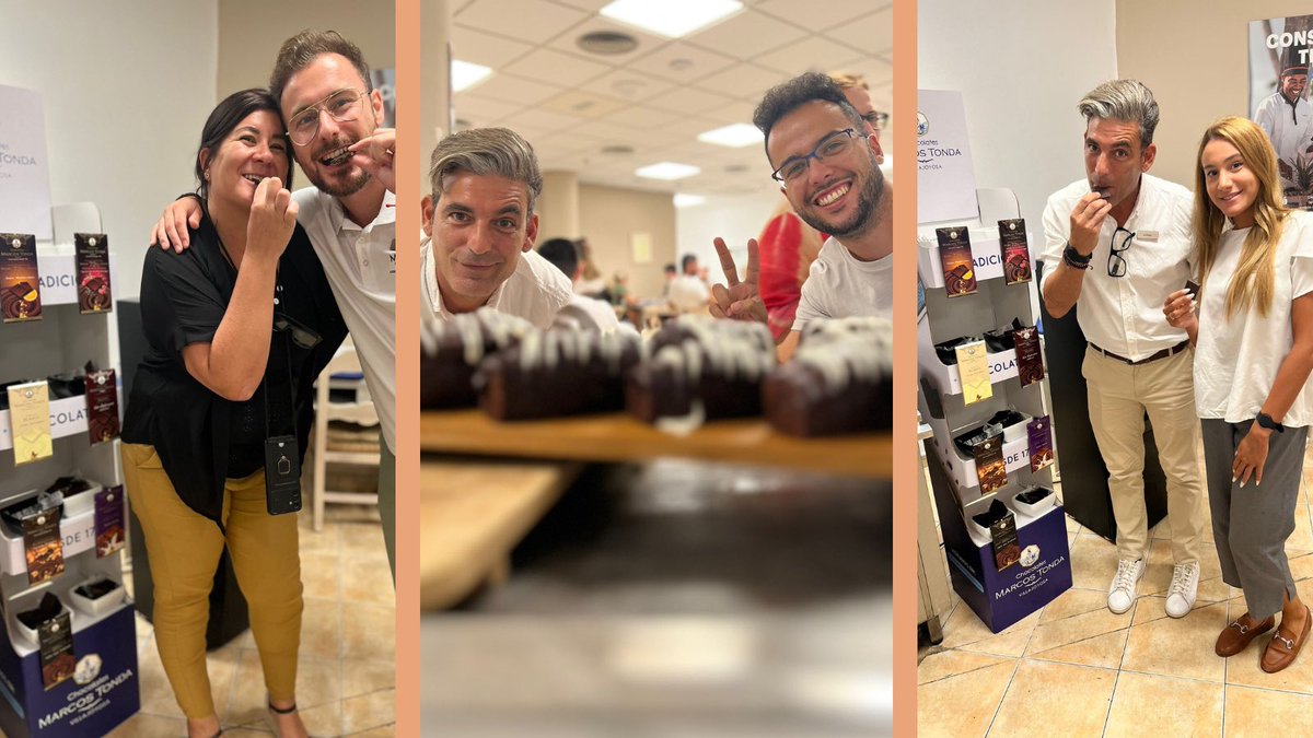 MeliaCareers's tweet photo. Siempre viene bien un respiro muuy dulce 😍

Nuestra familia #WeAreMelia de los hoteles de Menorca y #MeliaVillaitania  pudieron disfrutar de dulces hechos a base de chocolates.

¡Qué delicia! https://t.co/Tjz58lG2mk