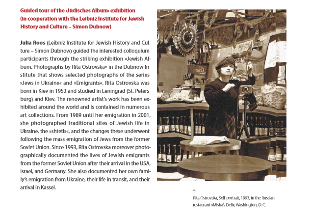 Annual Report of the @Campus_EEGA with a report on the exhibition "Jewish Album" → page 31
leibniz-eega.de/wp-content/upl…

Last chance to visit the exhibition: #tomorrow, 22 September, 3 and 5 p.m.
dubnow.de/en/event/juedi…