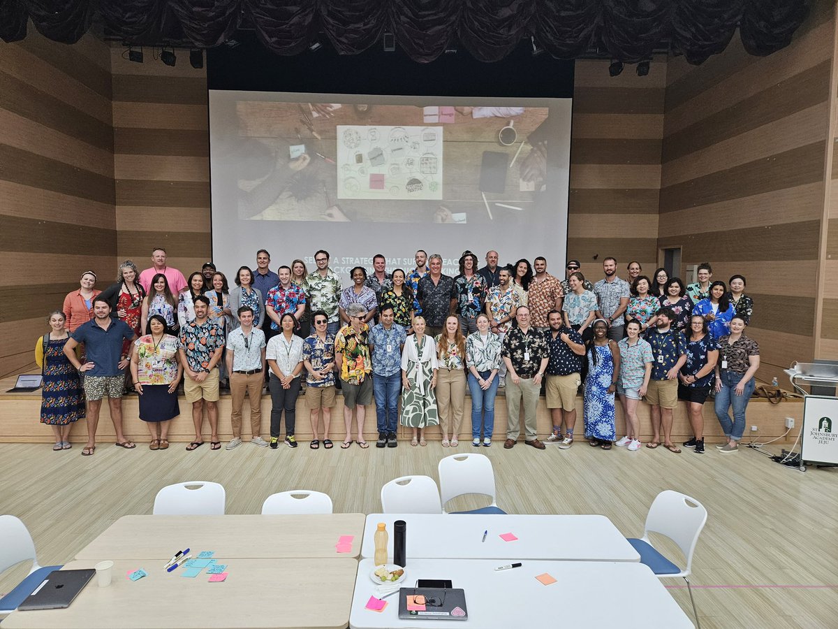 We had an incredible day of growth and learning @SJA_Jeju with our professional development sessions with the outstanding TC2 team, @ggininewman, and @LauraGiniNewman! 🚀💡 Thank you for inspiring us to tweak and fortify our practice while embracing inquiry and critical thinking.