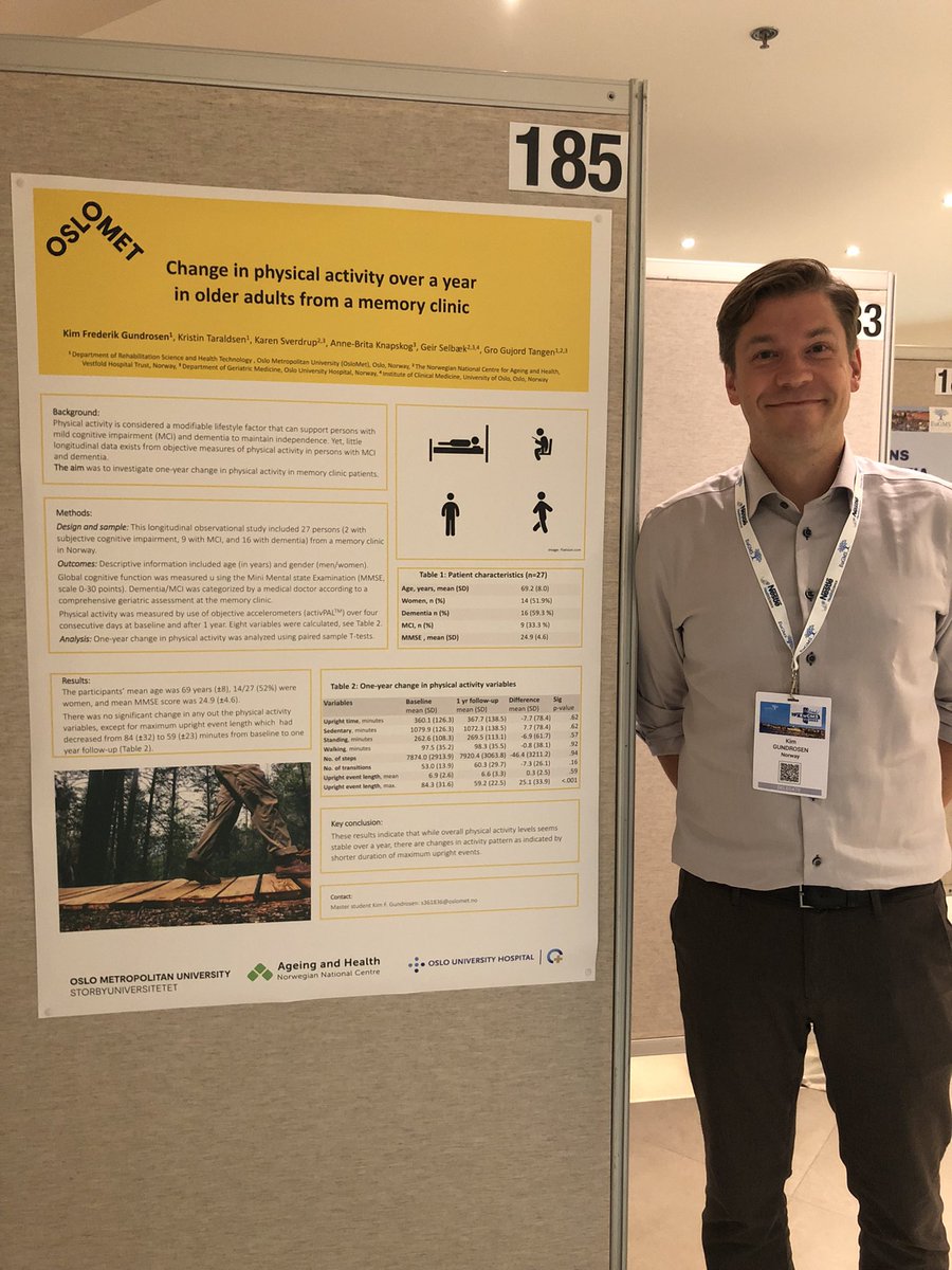 TaraldsenK's tweet image. Visit poster 185 and our master student Kim during lunch today #eugms