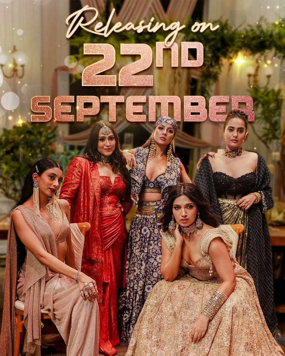 #ThankYouForComing new song #DesiWine will be out tomorrow.

Features #BhumiPednekar, #ShehnaazGill and #KushaKapila.

Releasing cinemas on 6th October 2023.

#DontForgetToCome