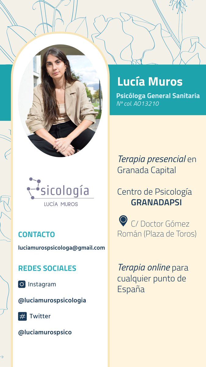 luciamurospsico's tweet photo. ¡Agenda abierta! https://t.co/1KI8kYbdEQ
