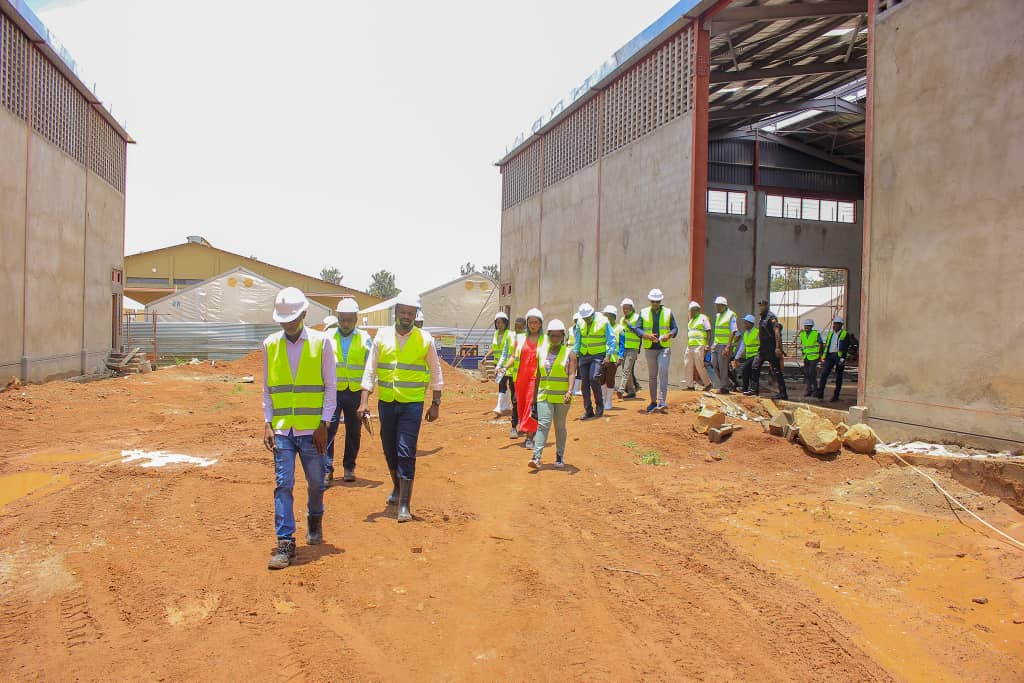 #BusinessUpdate: Yesterday, I visited Tororo to inspect warehouses for Uganda Property Holdings. The board joined to check project progress, set for year-end completion. The modern design is an exciting investment in our nation's future. #RealEstate #Investment #ProgressReport
