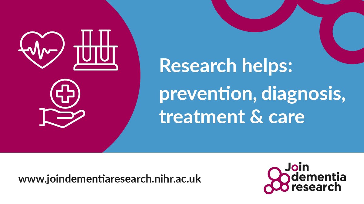 Without research volunteers there are no improvements. This #WorldAlzheimersDay we encourage you to sign up to & speak to your service users about @beatdementia - a service available to anyone 18+, living with or without dementia. @LPFTNHS @NIHRresearch joindementiaresearch.nihr.ac.uk