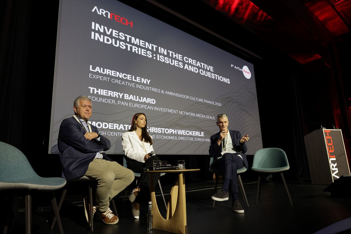 #ArtTech Foundation Forum 23 showed that when it comes to investing in the creative industries, the next generation of creatives need to better understand the funding mechanisms - art universities have an important role to play.

Thanks to <a href="/DariaRzhavtseva/">Daria Rzhavtseva</a>  and Thierry Baujard.