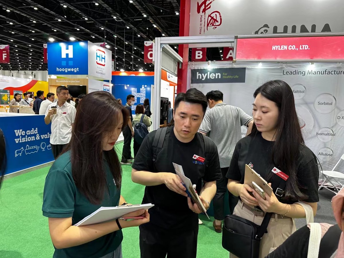 FPGROUP1's tweet photo. Food ingredients Asia (FiA) Day 2
Welcome everyone to our booth
#FiA2023 #soyprotein https://t.co/nM1bSDs3Cn