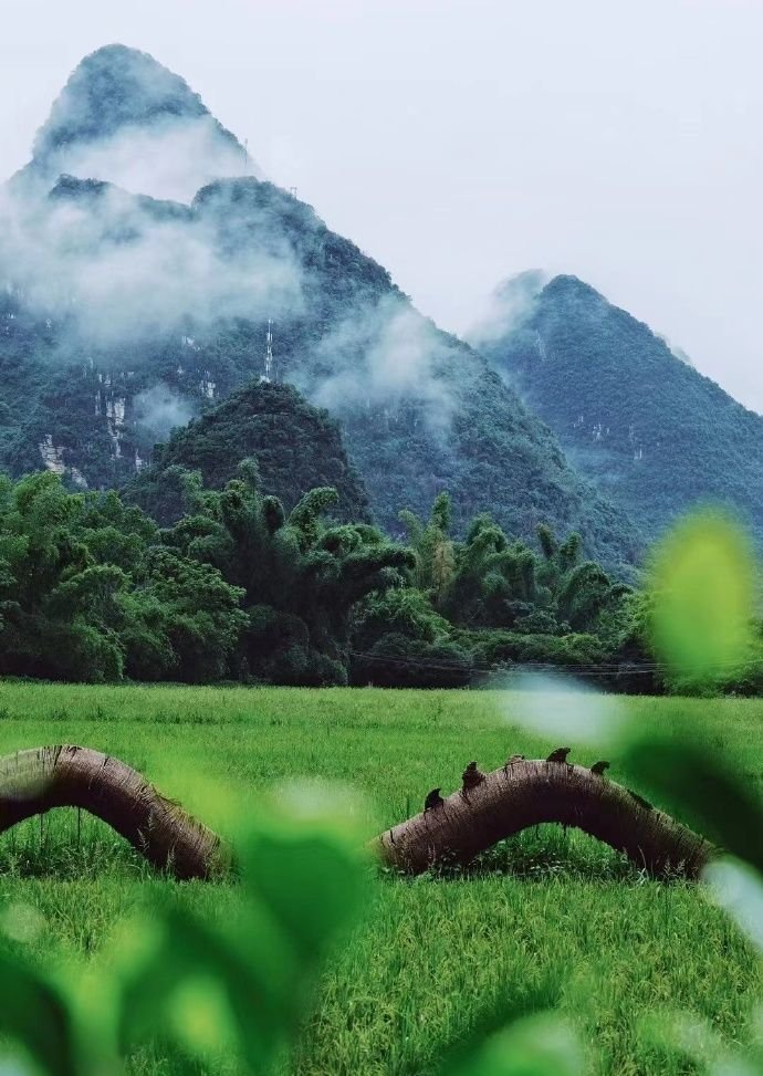 青山相待，白云相爱 ... #大美中国