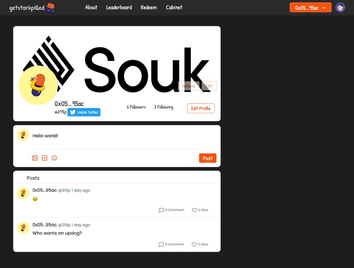 Starkpilled 👉💊👈 tweet media