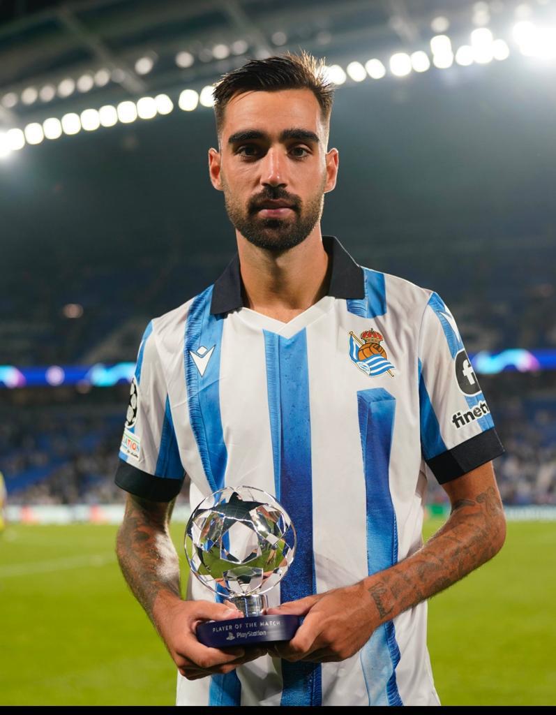 Debut en Champions, Gol, Partidazo e MVP. Enorme!!!!
Parabéns BRAIS!!!! 😍😍😍😍