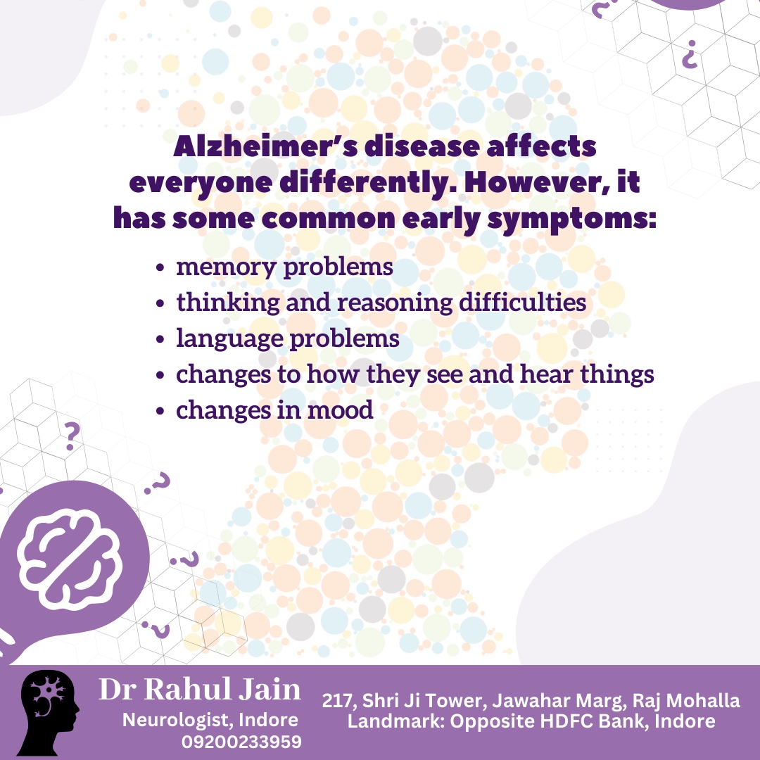 Let's raise awareness and spread hope for a world without Alzheimer's. Together, we can unlock the mysteries of the mind. 💜
 #AlzheimersAwareness #NeurologyAdvancements #Neurologist #DrRahulJain #NeuroScience #alzheimers #WorldAlzheimersDay