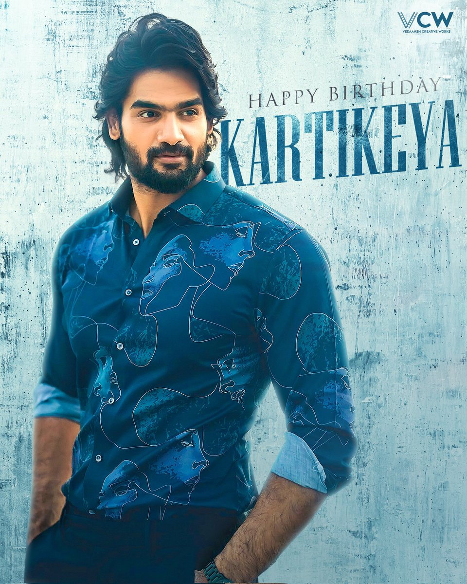 Wishing extremely passionate & talented actor @ActorKartikeya garu a Happy Birthday 💐 Wish you a many more successful & happy years ahead 🤩 #HBDKartikeya