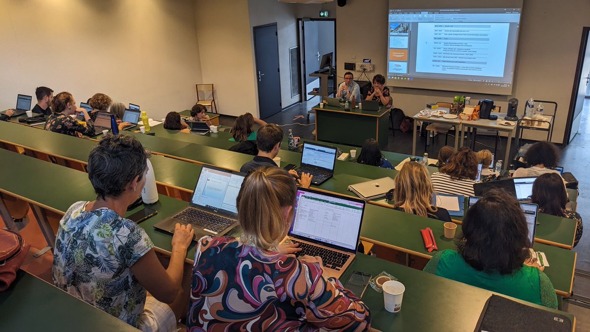 📢 C'est l'assemblée générale de rentrée du <a href="/GRESEC1/">GRESEC</a> aujourd'hui, laboratoire de recherche en #SIC #InfoCom de l'<a href="/UGrenobleAlpes/">Université Grenoble Alpes</a> 

➡️ Bilan scientifique, stratégie de recherche, planification des évènements à venir, séminaire transversale, etc