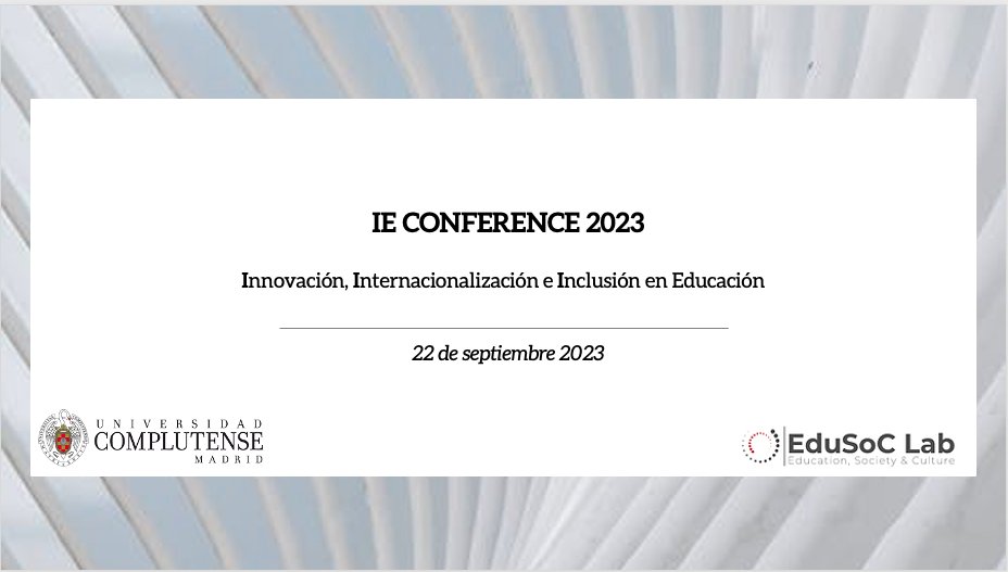 IEConference2023 tweet media