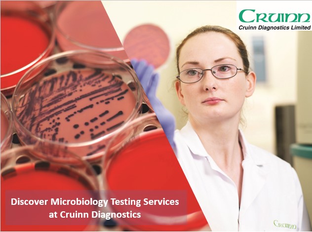 Did you know that Cruinn perform Environmental Monitoring of Cleanrooms,IVF Clinics &amp; Laboratories?

Air Samples, Settle Plates, Contact Plates, Swab Analysis, Particle Counts
Microbial Identifications
Media Growth Promotion

Contact: +353 1 6297400 / cruinnqualitygroup@cruinn.ie
