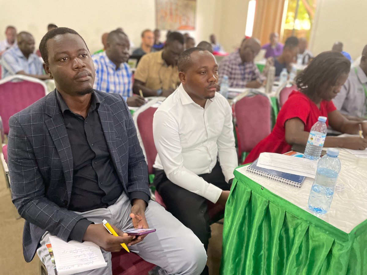 actionaiduganda's tweet photo. Happening now in Arua City-WestNile:
Stakeholders have come together to ensure that water systems in West Nile are managed efficiently to provide consistent access to clean water for communities. #CleanWater #Infrastructure #SafeWaterForAll https://t.co/jTFYBMkFfj