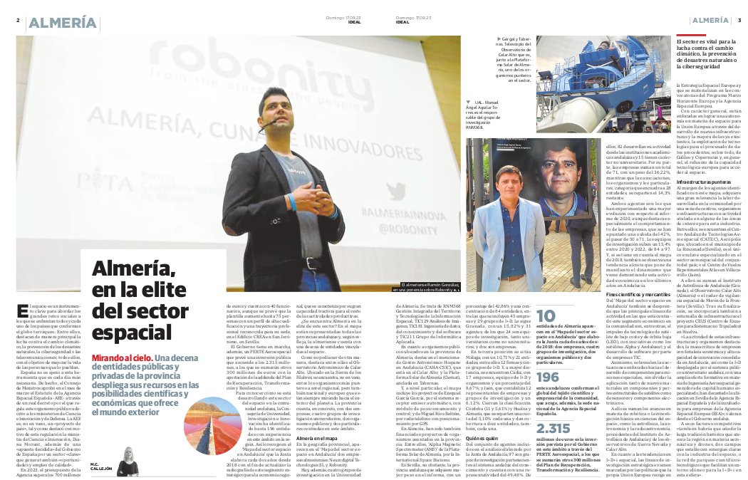 robonity's tweet photo. Nuestro techo son las estrellas. Somos robonity!!!
#innovacion  #Ciencia  #Andalucia  #AI  #robotica #agritech @ideal_almeria 
🚀🤖💫🦾 https://t.co/VEHYQjNcYF