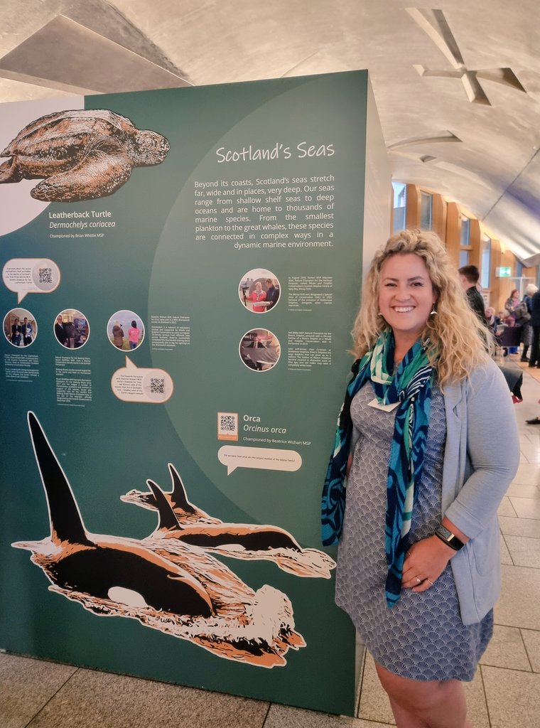 emilyhague's tweet image. Such a privilege to attend the #NatureofScotland awards shortlisting event at Scottish Parliament as a small representative of the massive community effort behind the Forth Marine Mammals page, which got through to the final! 🥰🏴󠁧󠁢󠁳󠁣󠁴󠁿🏆💙🐋🌊

Vote for us at rspb.org.uk/about-the-rspb…