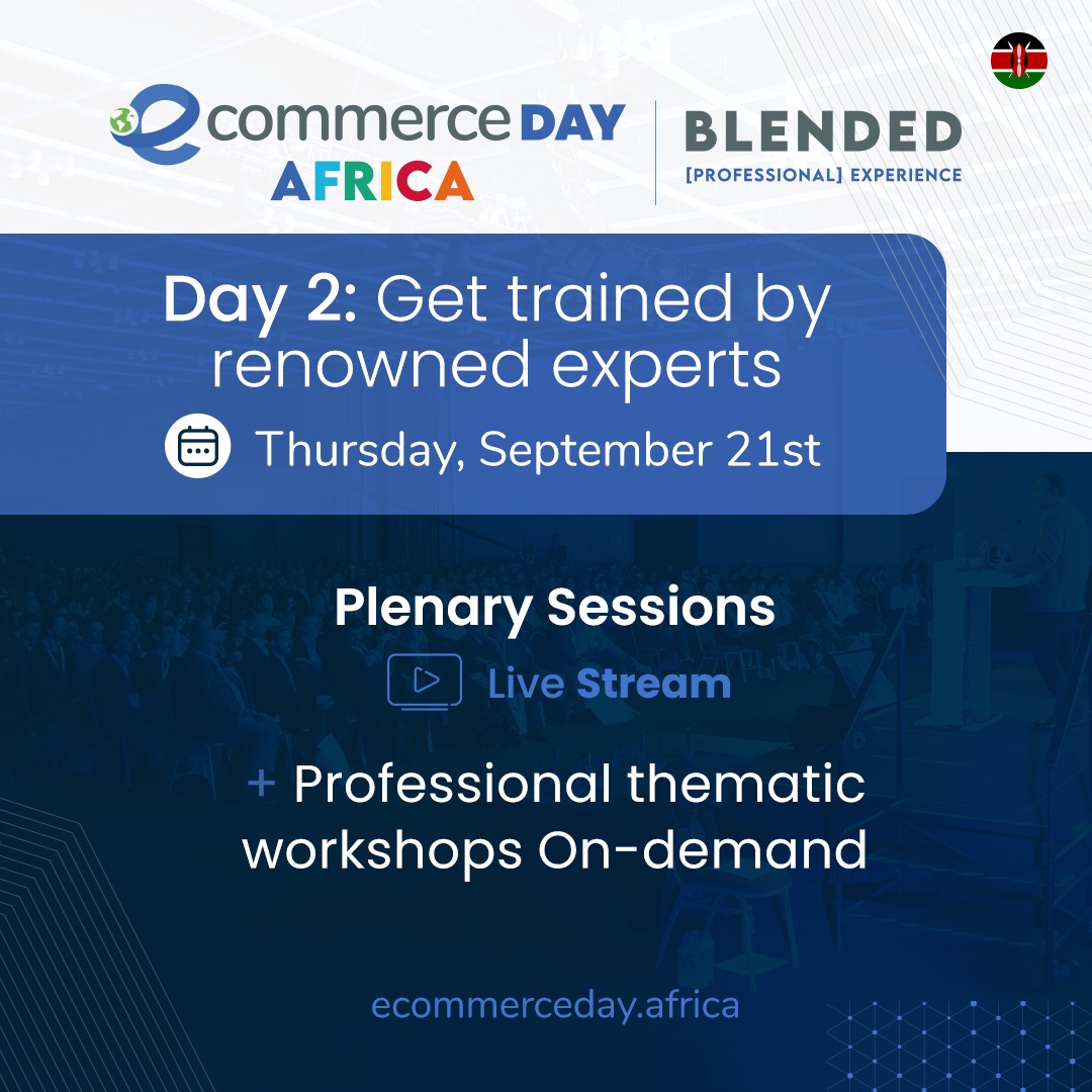 We are participating in eCommerce Day Africa, designed to propel the growth and professionalism of online businesses. This event, being hosted for the first time on the African continent, offers a unique platform for industry leaders to exchange valuable insights #eDayKE